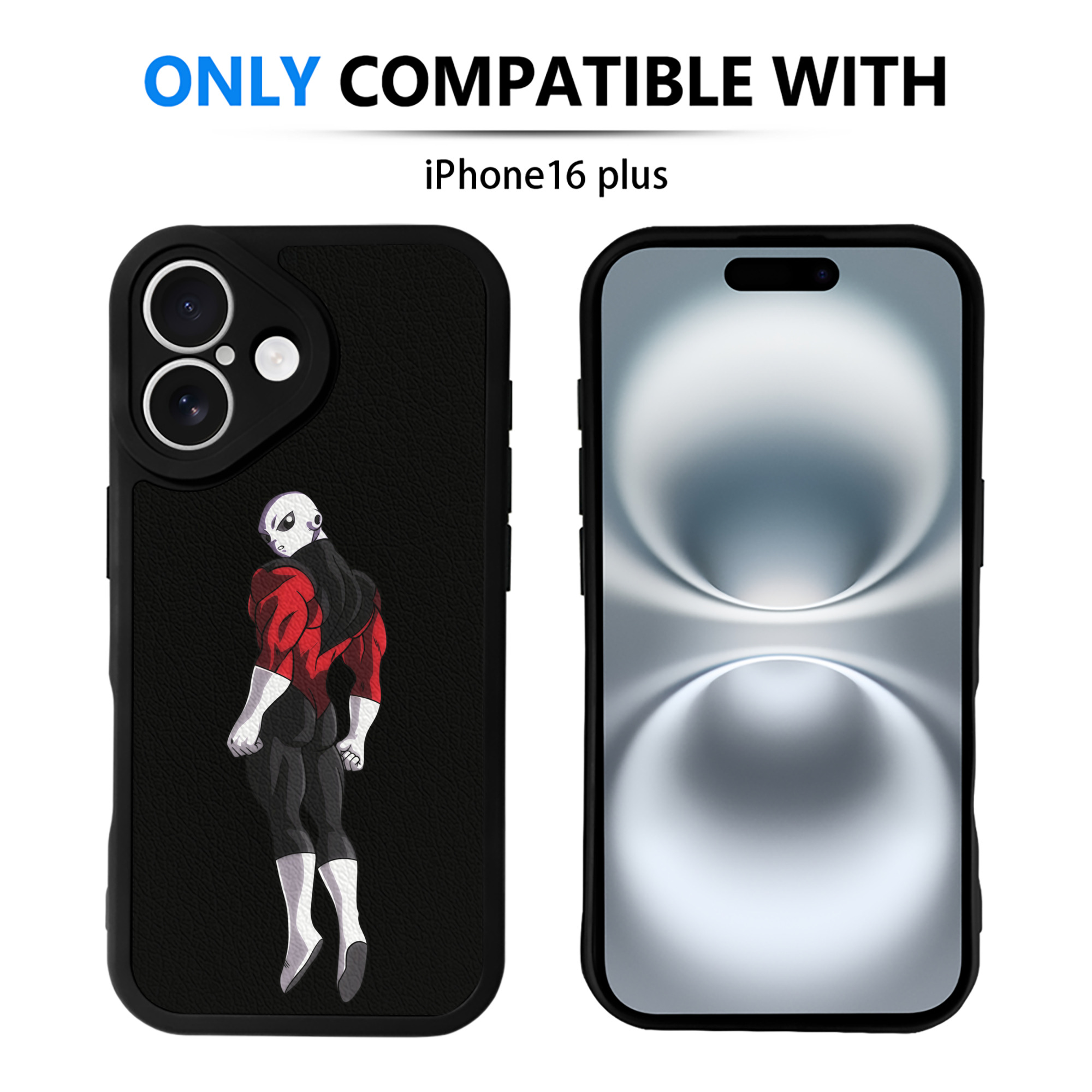 （画像用） ドラゴンボール DRAGON BALL 【iPhone 16シリーズ対応】シリコンスマホケース（レザー調） 材質：シリコン